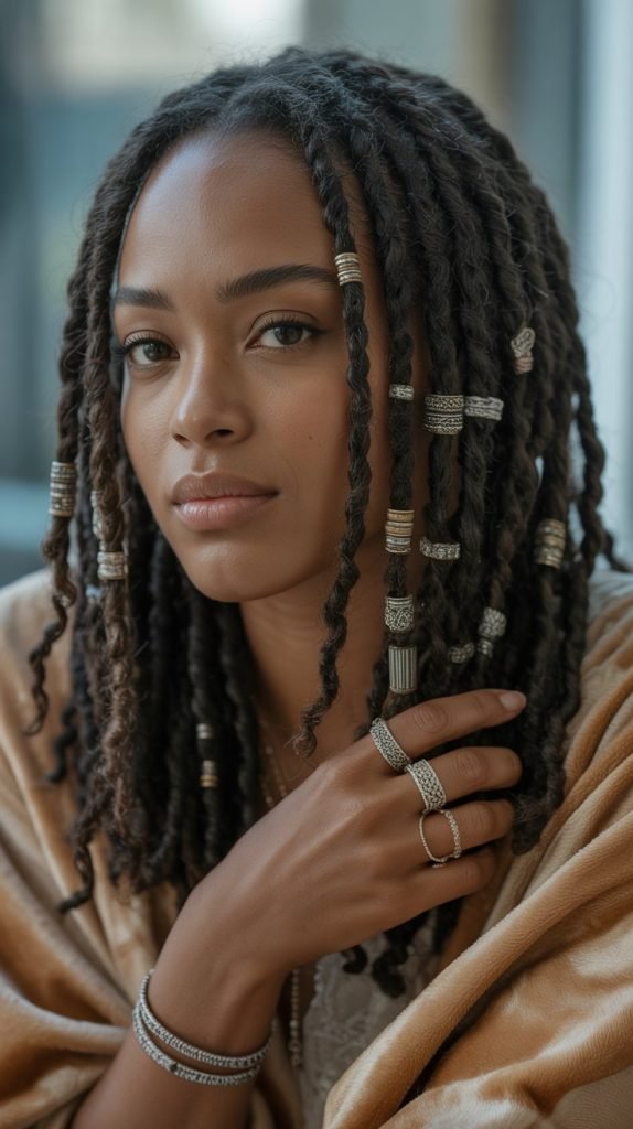 Accessorized Low Twist