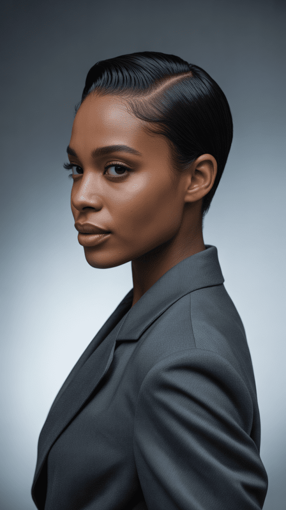  The Slicked-Back Style