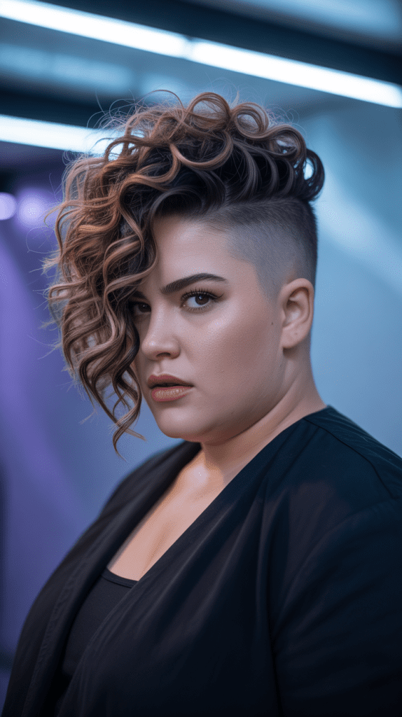 Curly Undercut