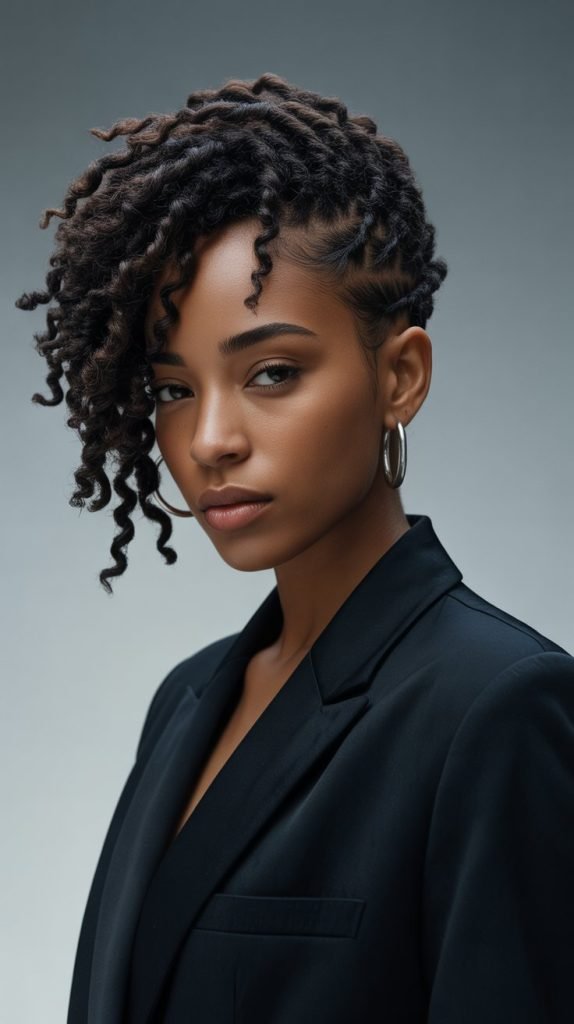 12. Asymmetrical Retwist Style