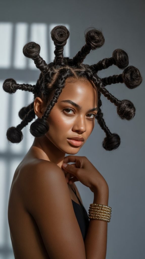 Stacked Bun Combination