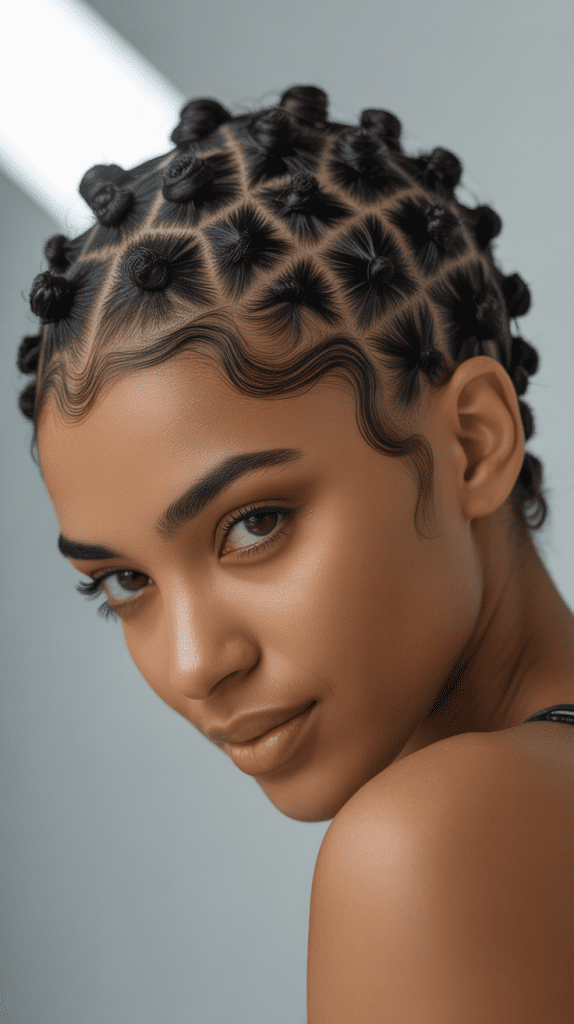 The Bantu Knots Style