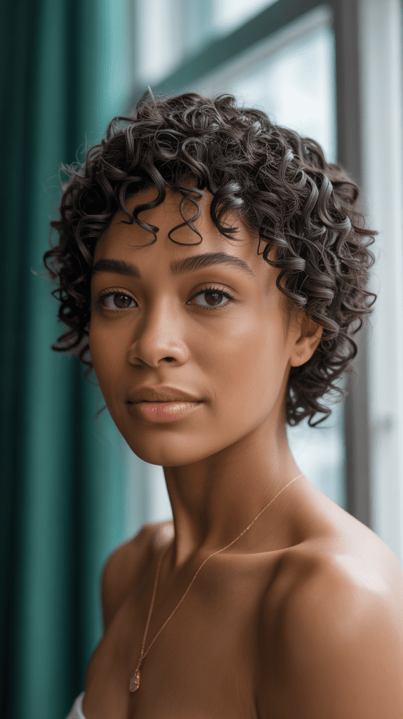 The Rod Set on Short Hair