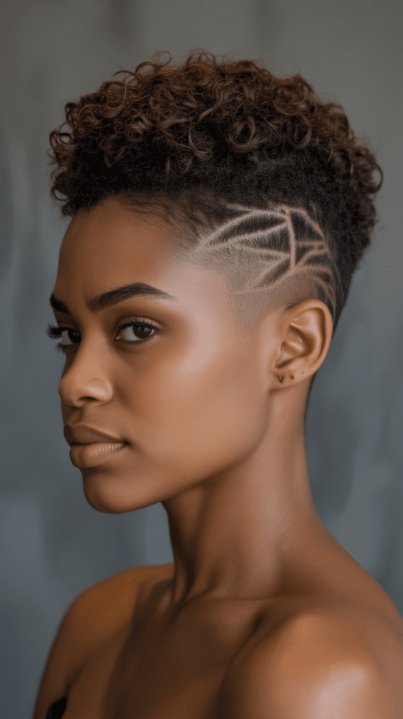 Tapered Cut with Design