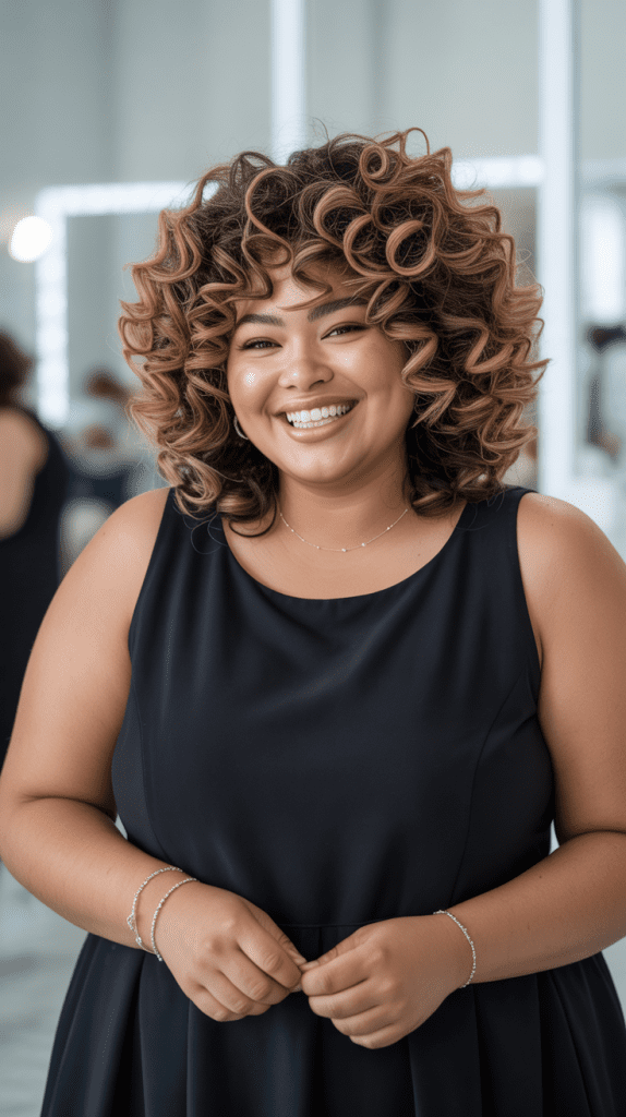 Stacked Curly Layers