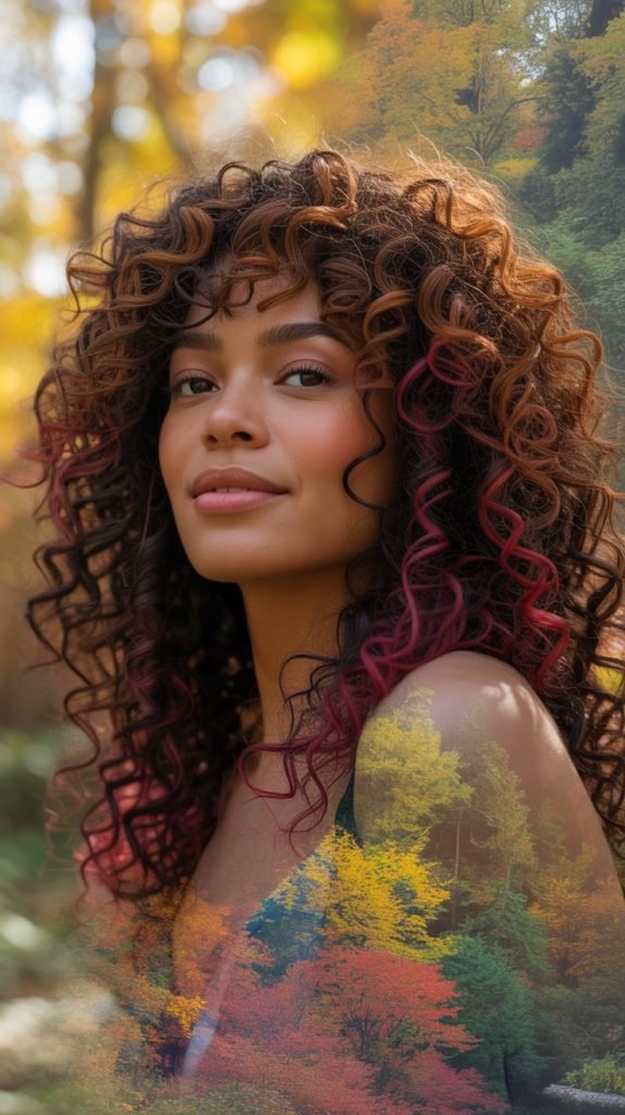 Chocolate Cherry with Raspberry Highlights