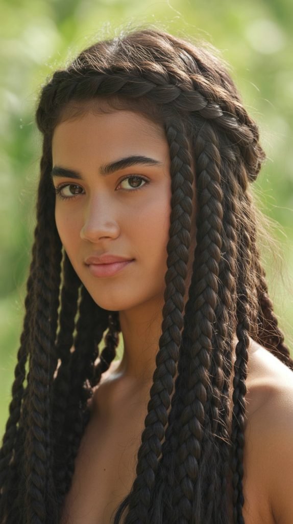  The Spiral Braid Crown