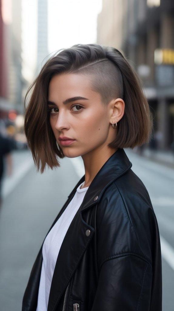  Long Bob with Undercut