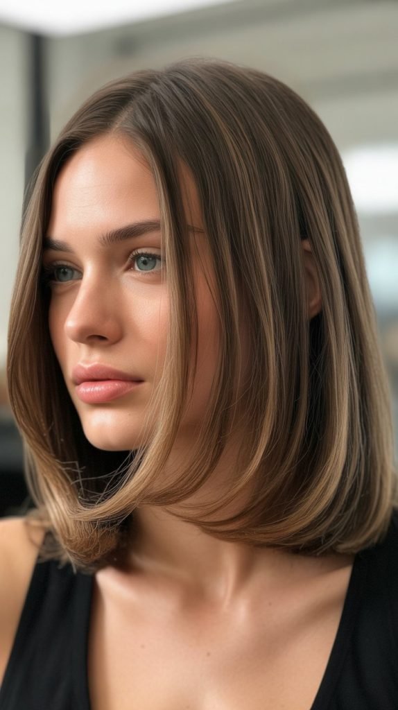 The Classic Blunt Long Bob