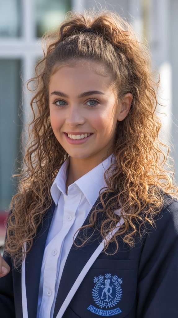 Classic Curly Ponytail