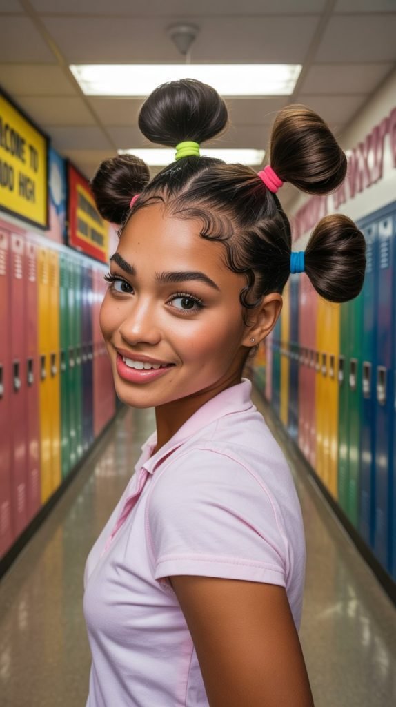  Bubble Ponytail with 4C Texture