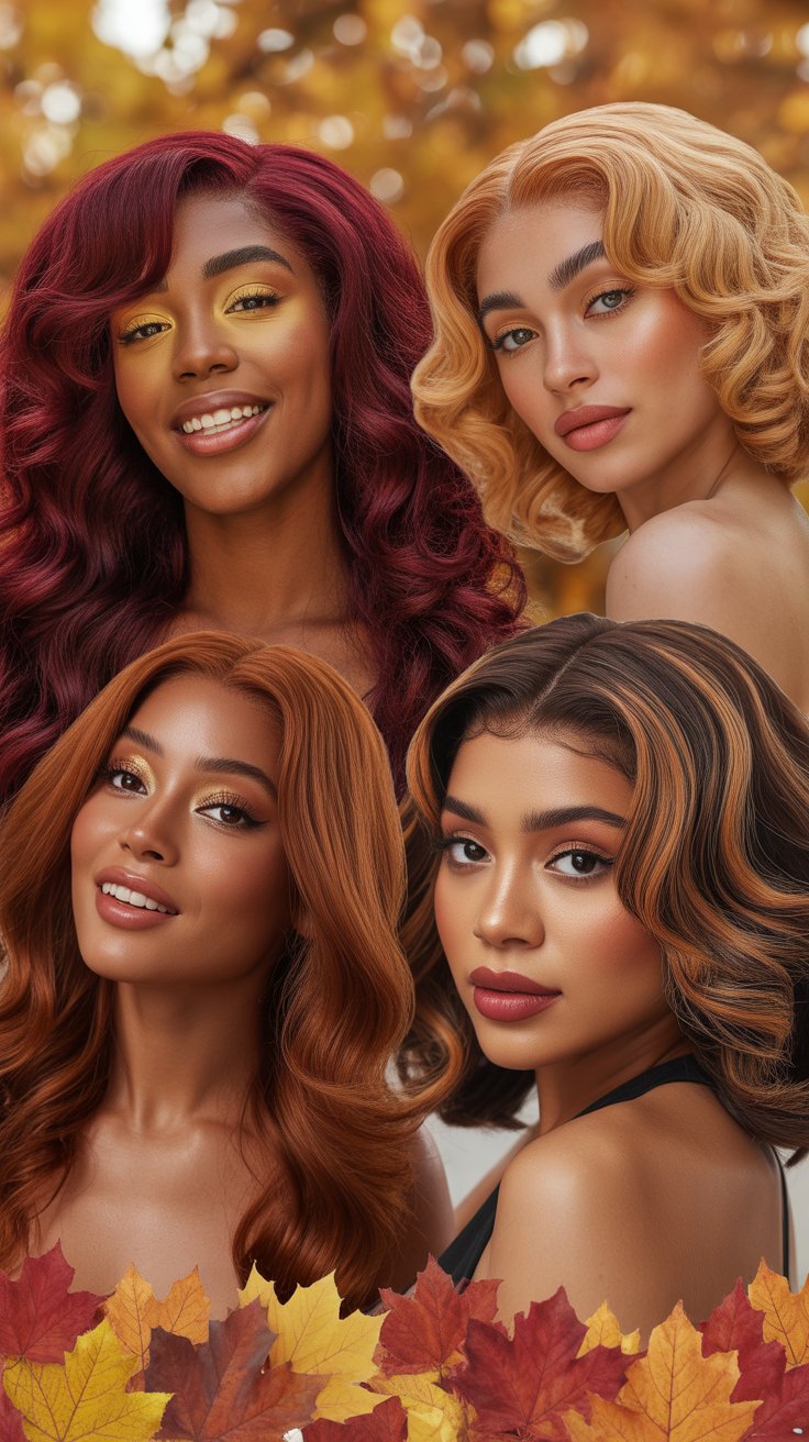 Must-Try Fall Wig Colors for Black Women This Season