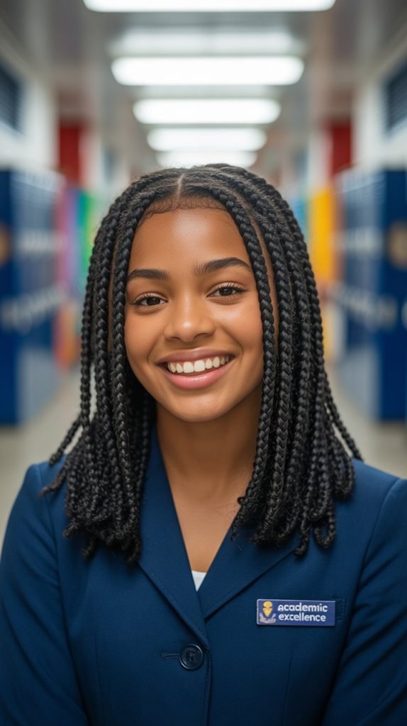 Box Braids in Various Lengths
