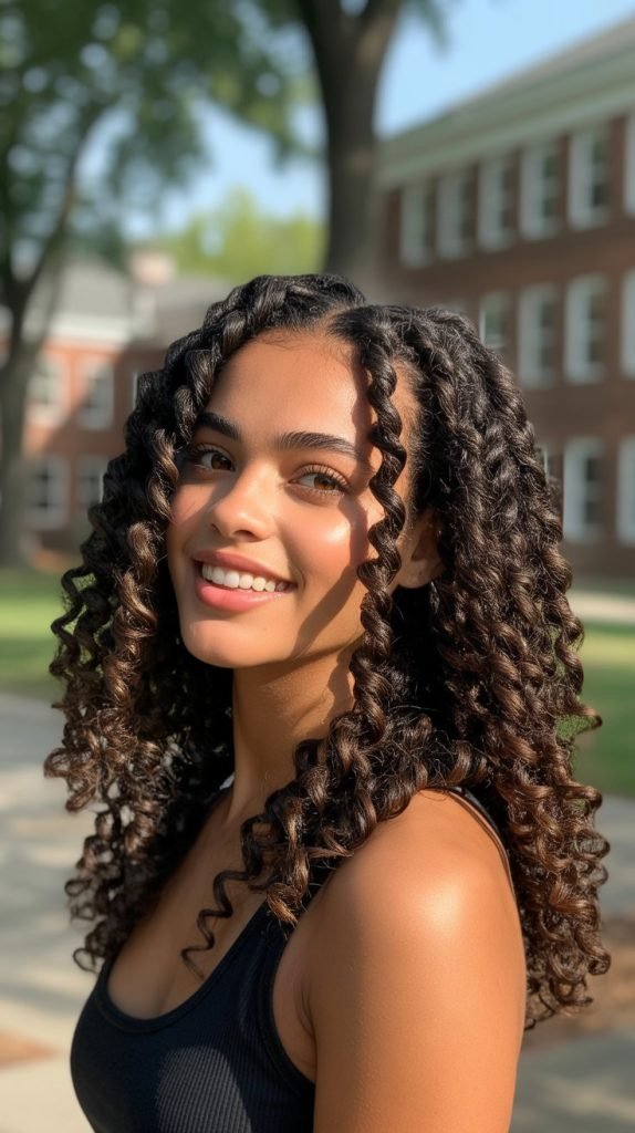 Three-Strand Twist Out