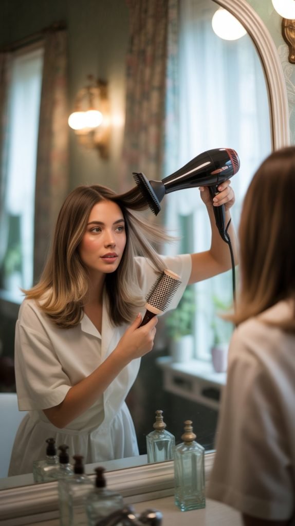 Styling the Butterfly Cut with Heat Tools