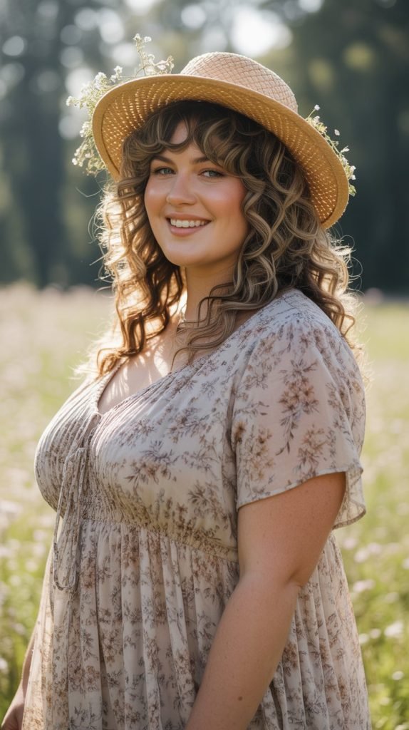 Curly Shag with Long Layers