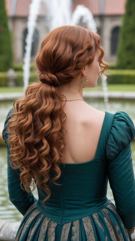 The Romantic Low Twisted Ponytail