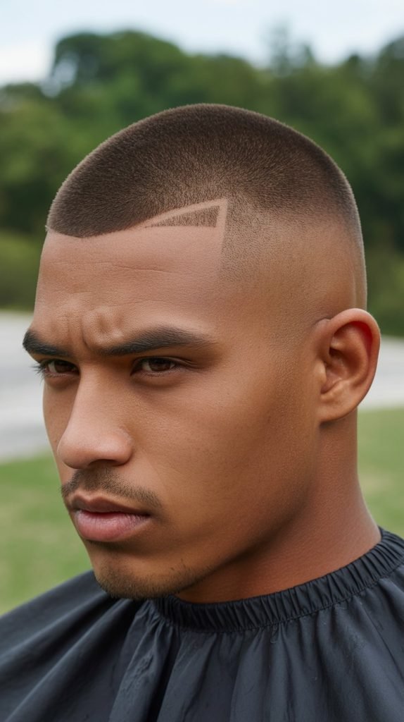 Crew Cut with Line Up