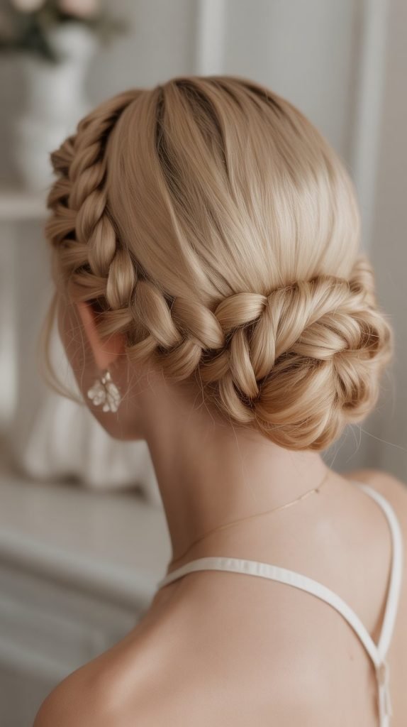  Braided Low Bun
