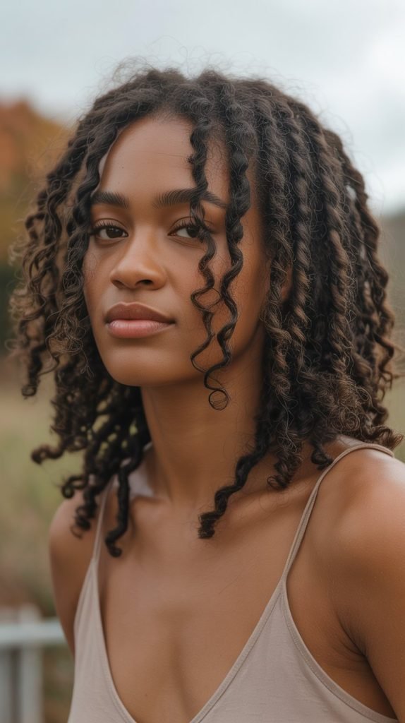 Butterfly Locs with Weave Volume