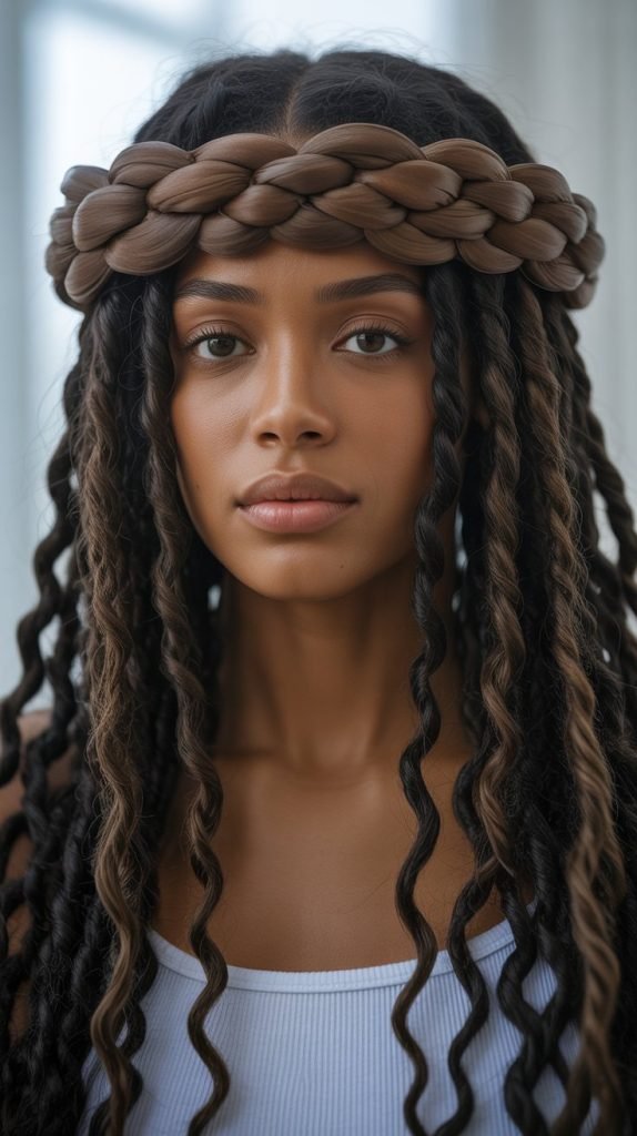 Braided Halo with Loc Volume