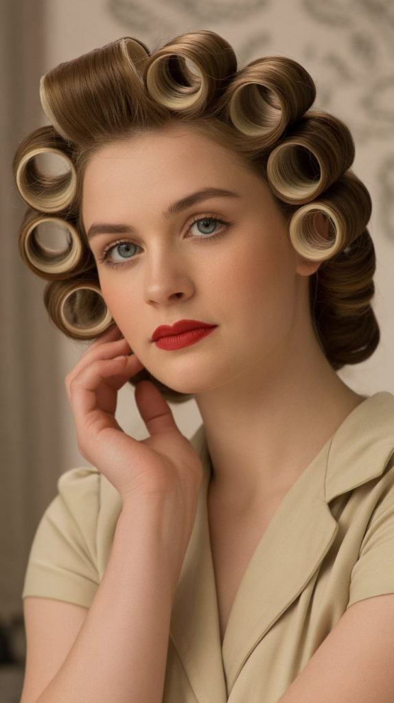 Vintage Pin Curls