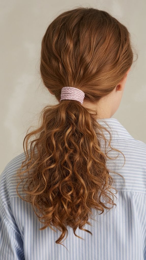 17. Ponytail with Wrapped Base