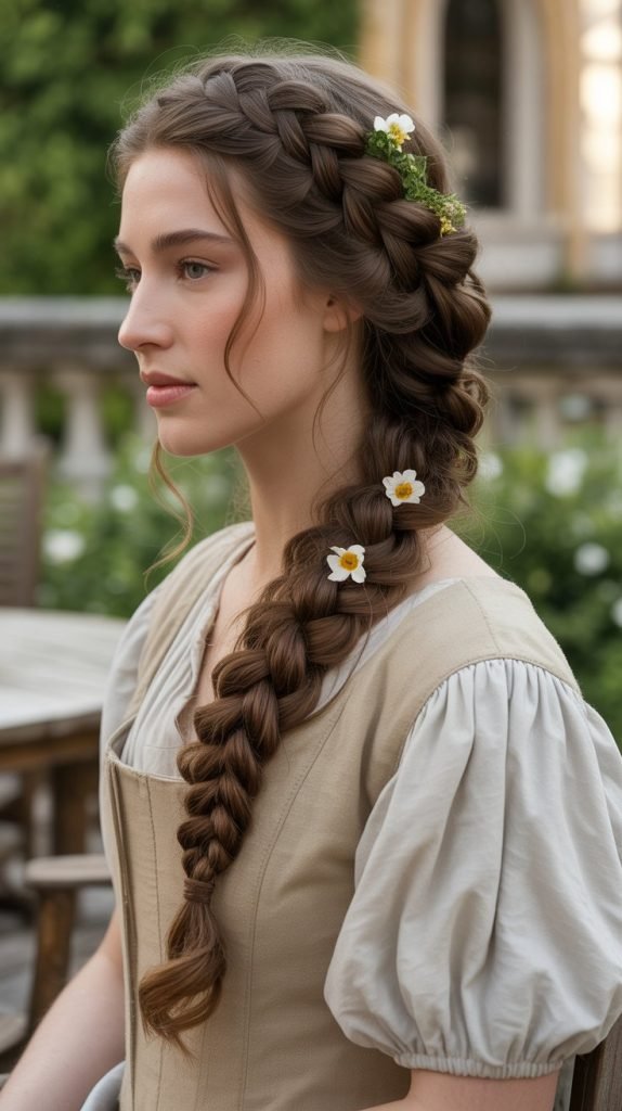 Cascading Side Braid