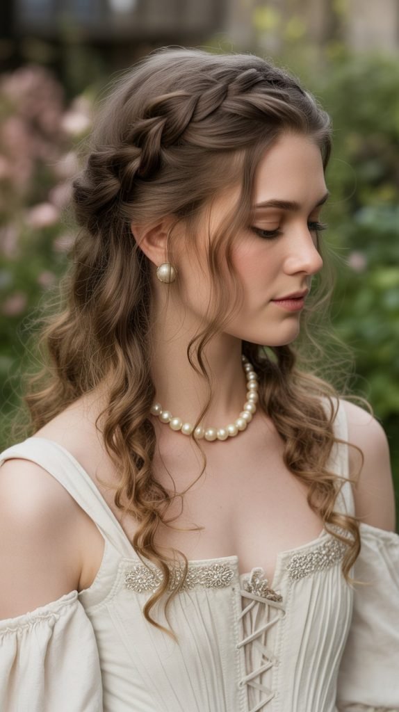 Waterfall Braid with Flowing Locks