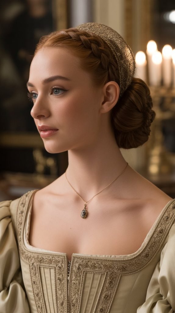 Double Dutch Braid Updo