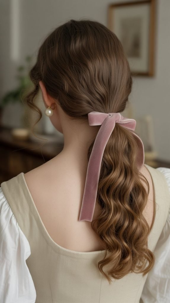 Simple Renaissance Ponytail