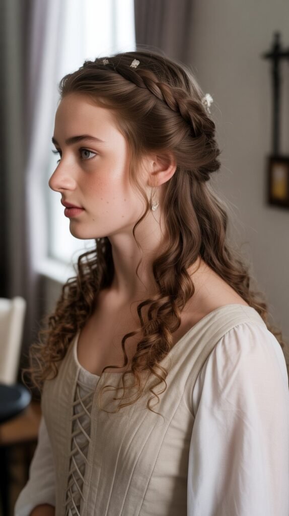 Criss-Cross Braided Updo