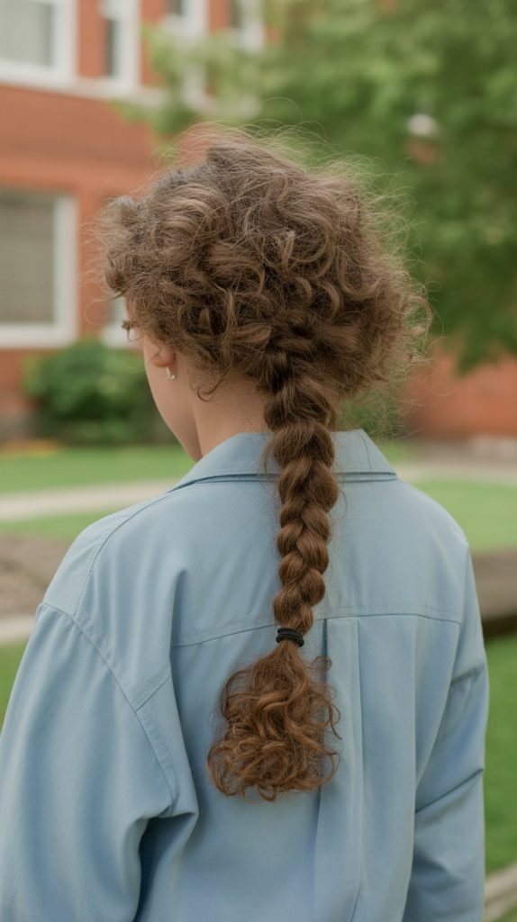 14. Loose Three-Strand Braid