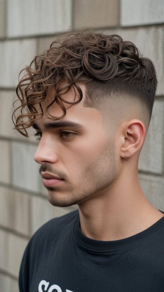 Curly Undercut