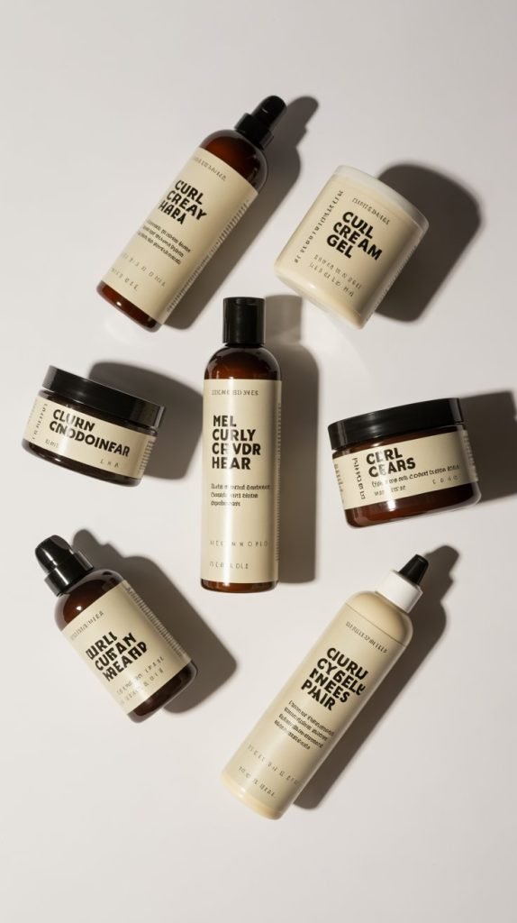 Styling Products for Curly Hair