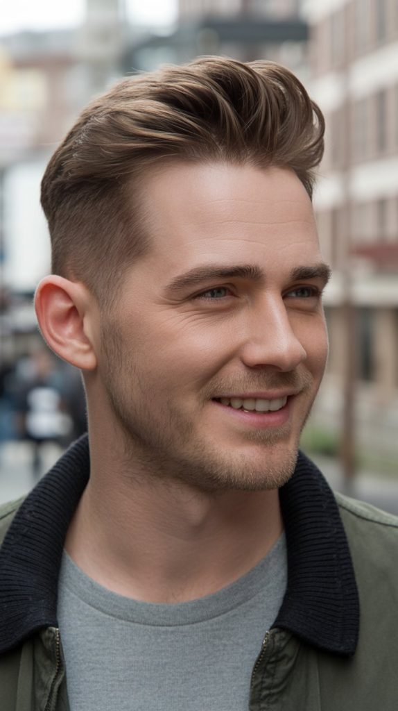 The Brushed Forward Style