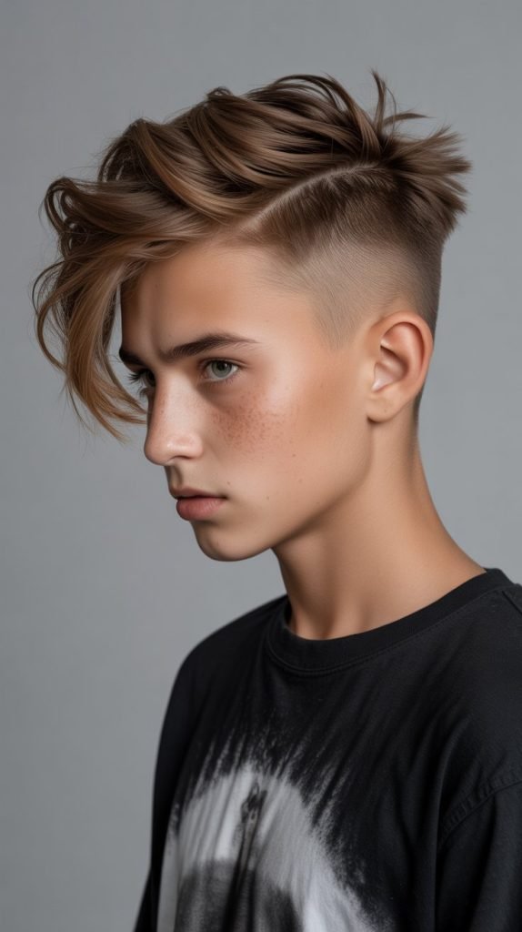 21. Side-Swept Mohawk