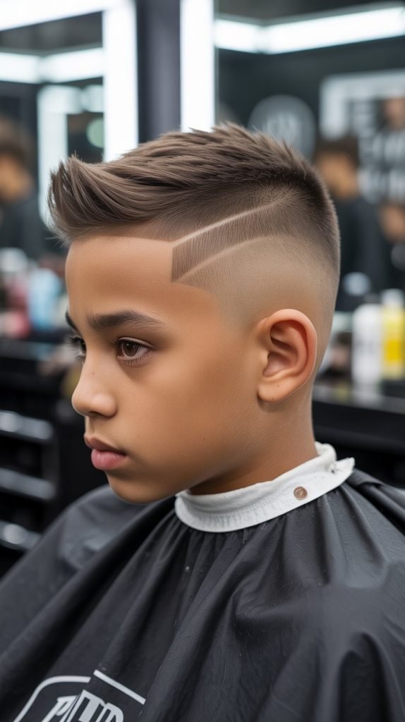 2. High Skin Fade Mohawk