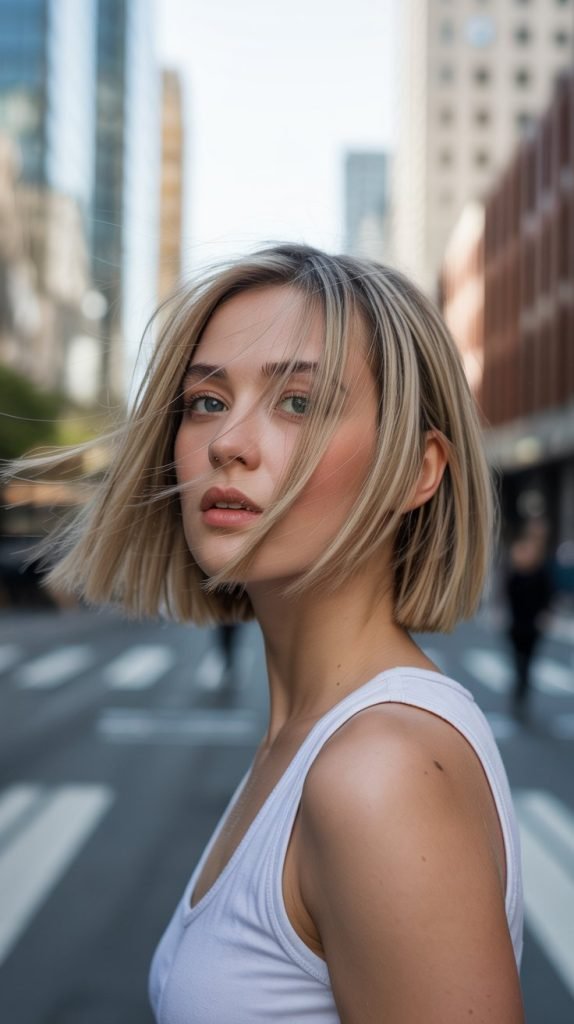 20. The Bob with Piecey Layers