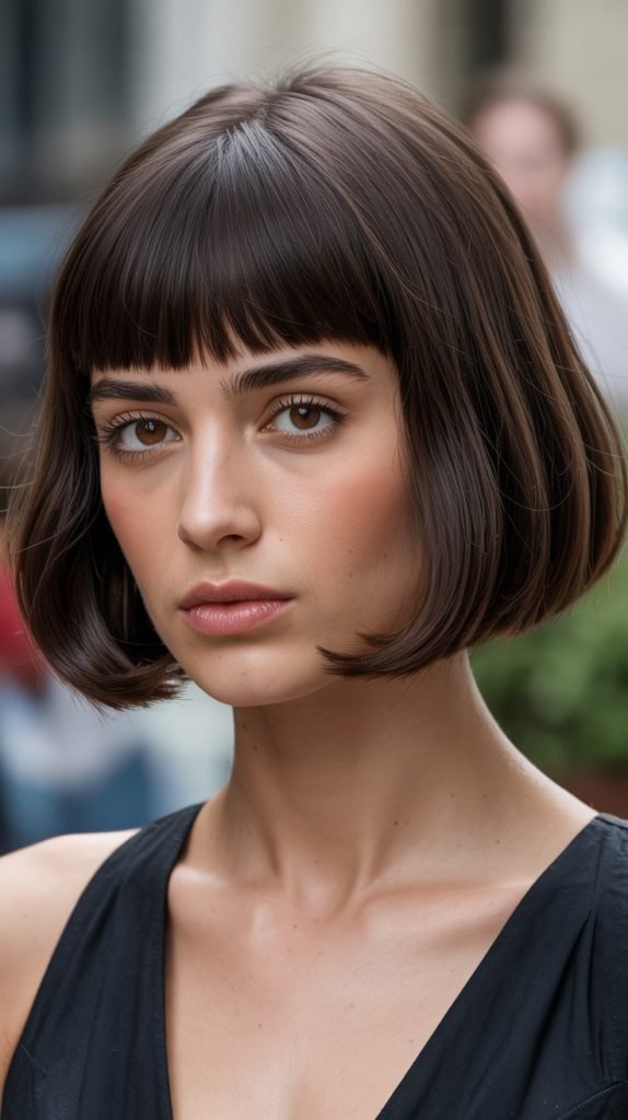 18. The Bob with Full Bangs