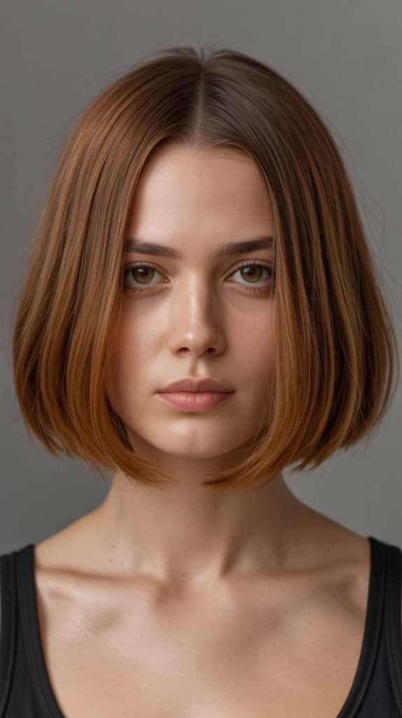 1. The Classic Blunt Bob