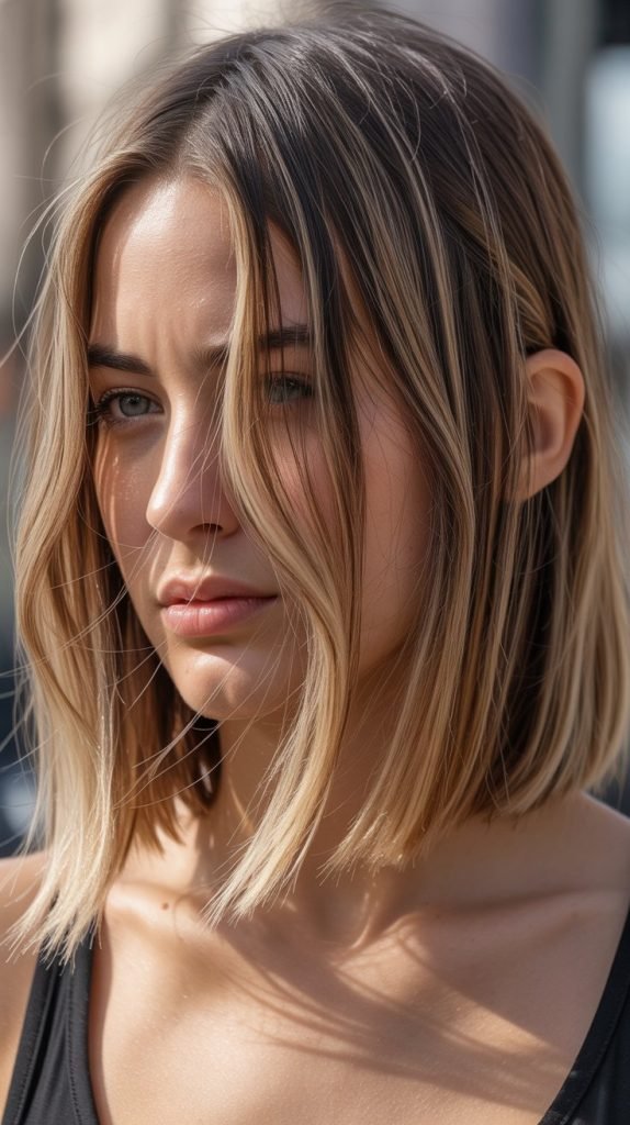  Long Bob with Babylights