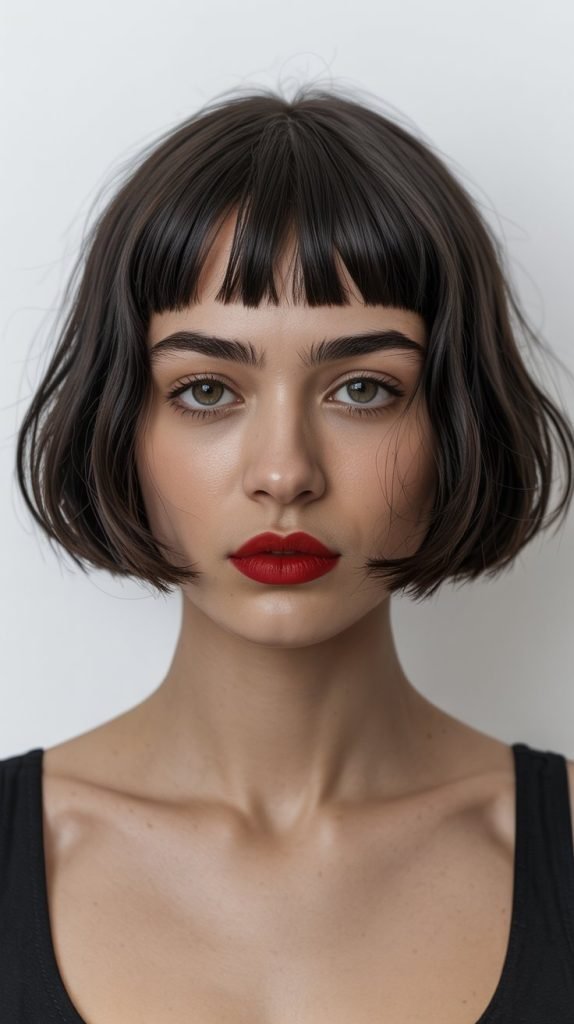 15. The Bob with Micro Bangs