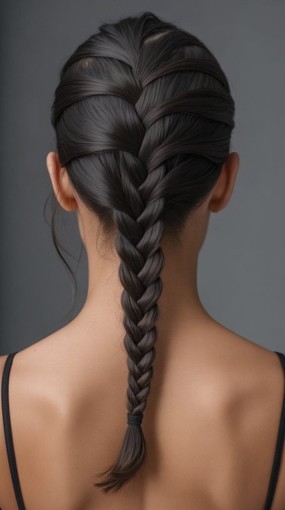 2828. Faux Hawk BraidFaux Hawk Braid