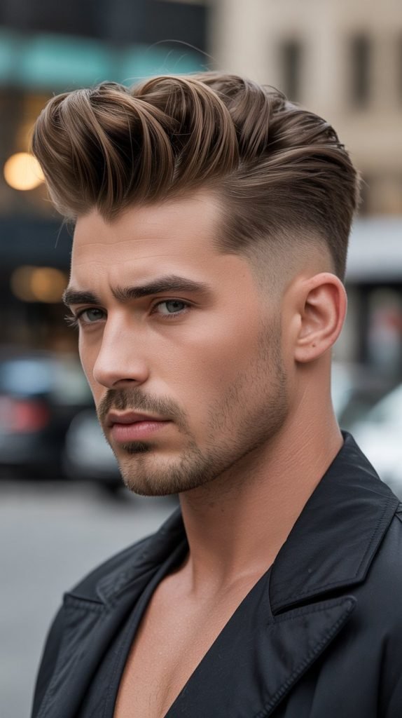 21. The Pompadour Fade