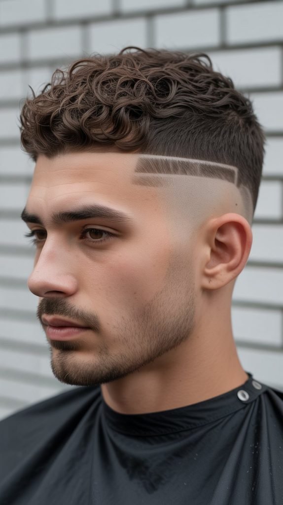 . Textured Crop with Disconnected Sides