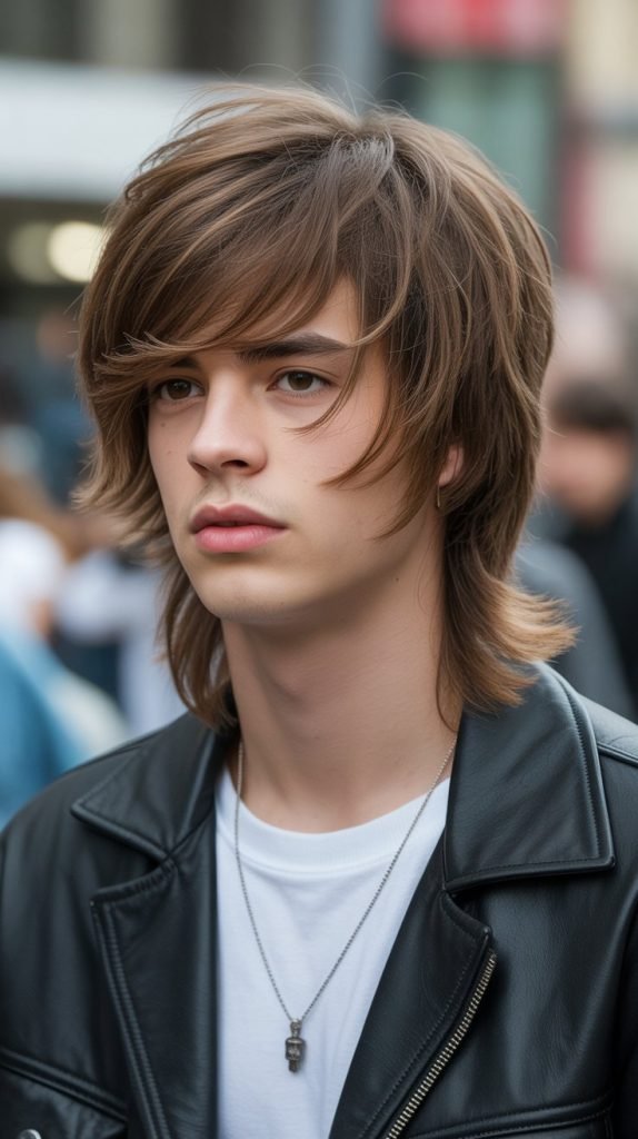 Long Layered Wolf Cut