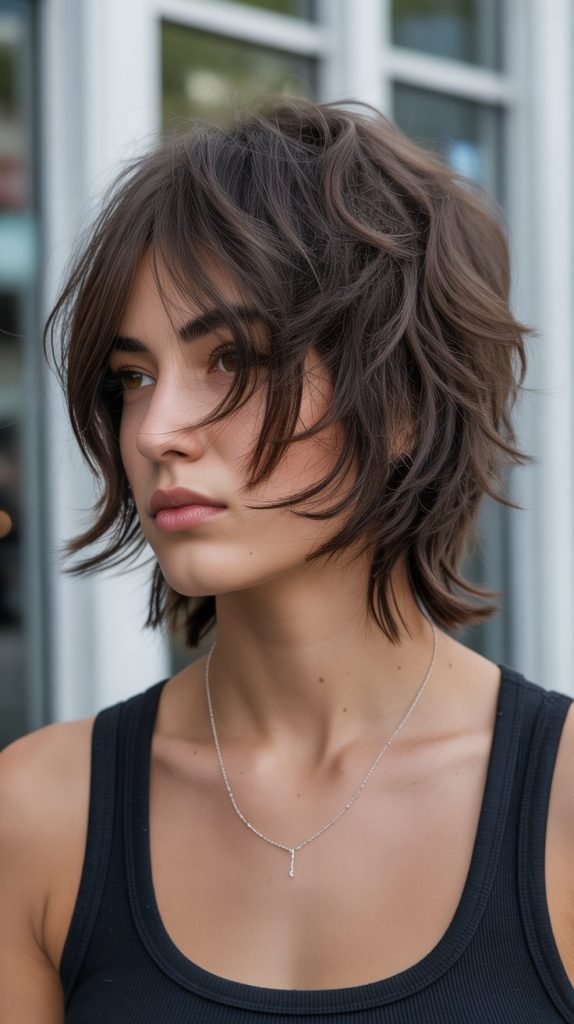 Choppy Butterfly Cut