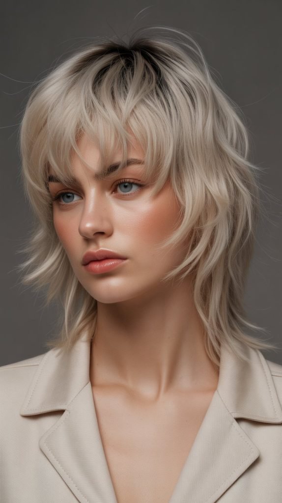 Butterfly Layers with Piecey Bangs