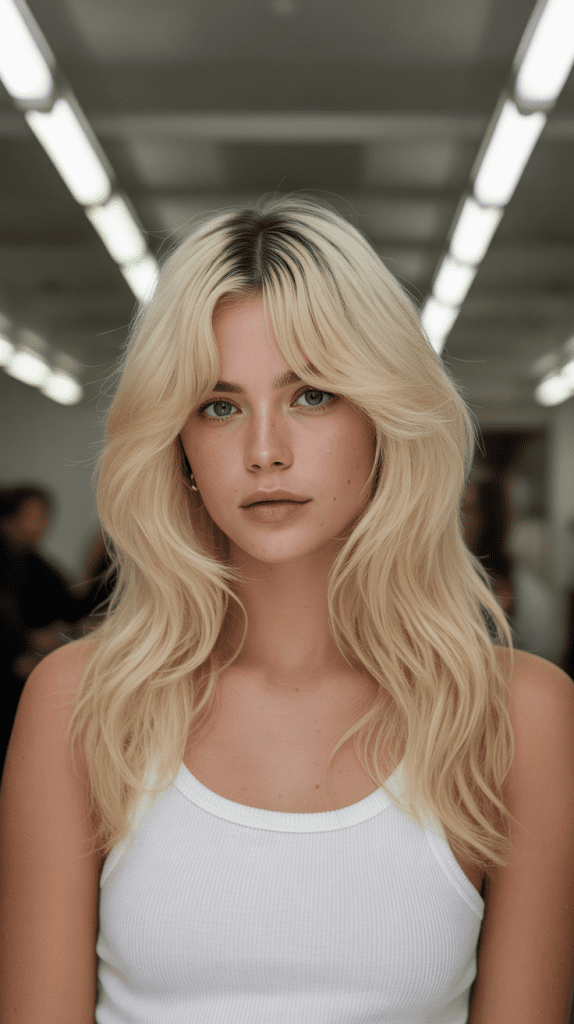 Curtain Bangs Butterfly Haircut